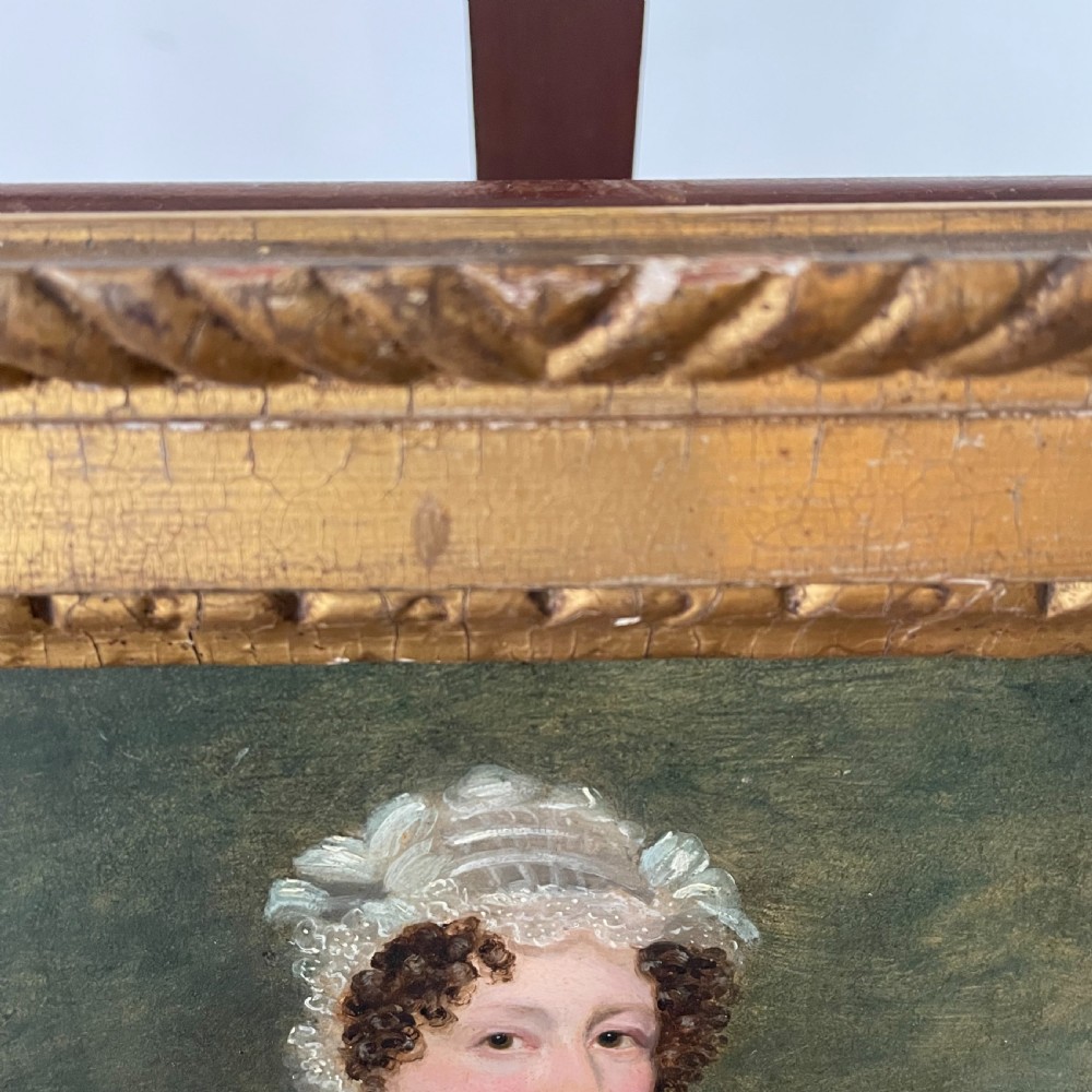 Georgian Portrait, Oil on Board View IV