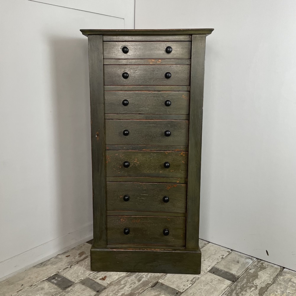 Victorian Wellington Chest of Drawers