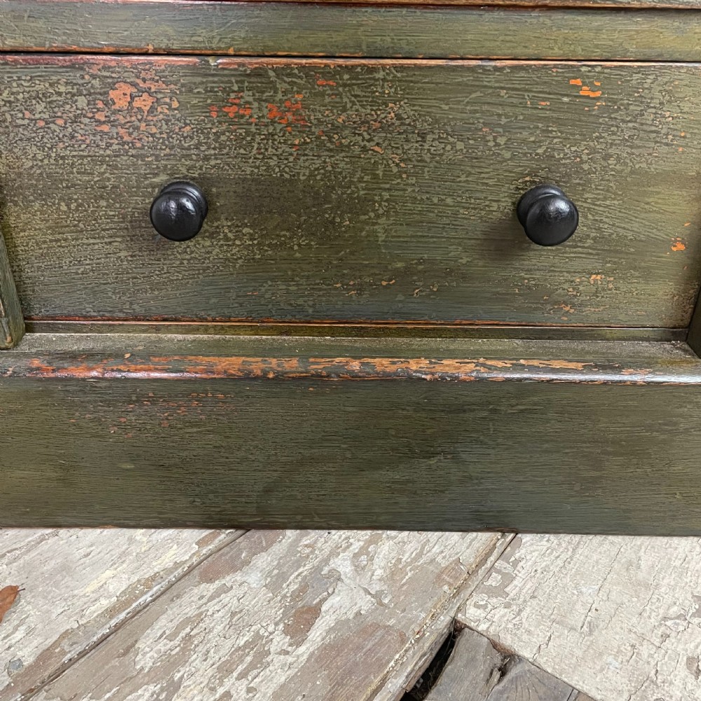 Victorian Wellington Chest of Drawers View IV