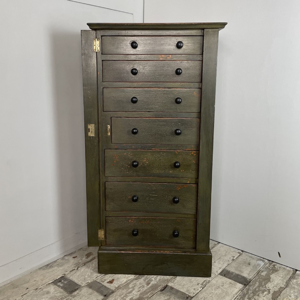 Victorian Wellington Chest of Drawers View VII