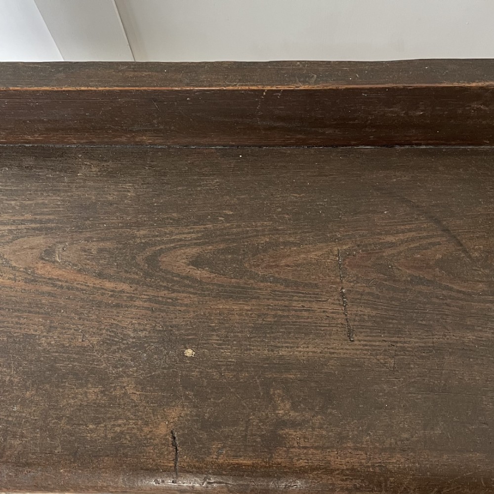 Early 20th C. Pitch Pine Bench View VI
