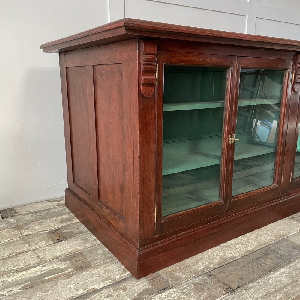 Victorian Mahogany Haberdashery Shop Counter View XI