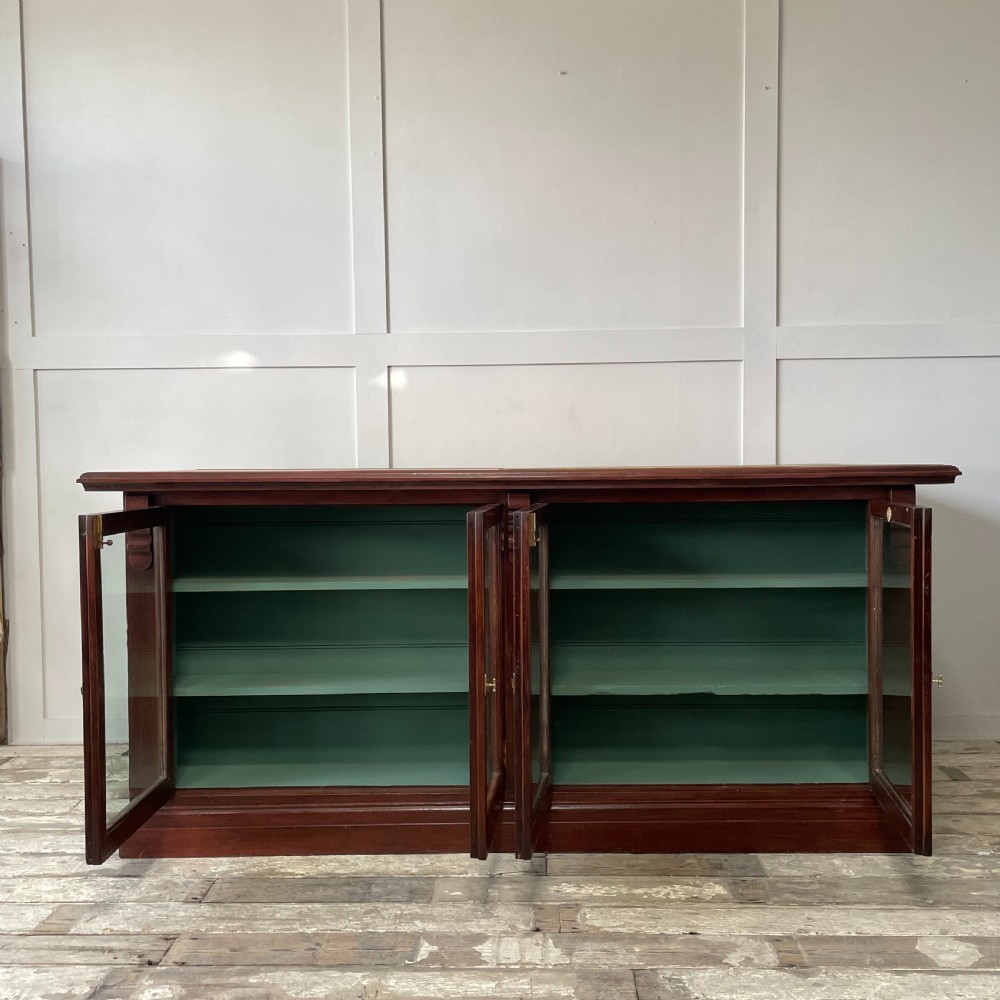 Victorian Mahogany Haberdashery Shop Counter View XIII