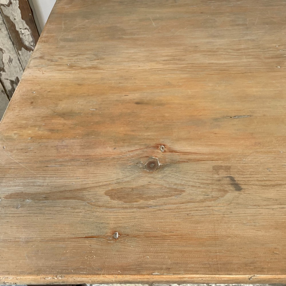 19th C. Pine Dining Table - 10ft View XIII