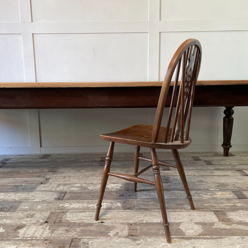 19th C. Pine Dining Table - 10ft View XIV