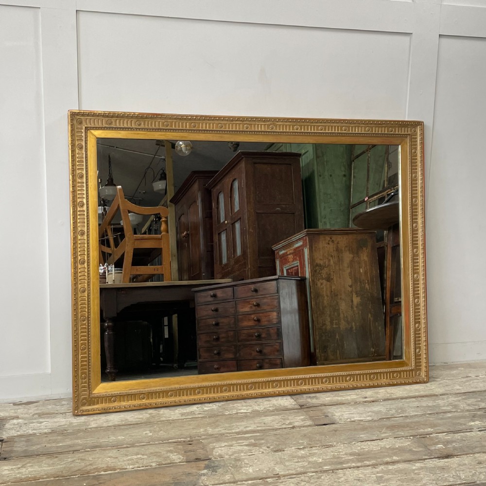 19th C. Gilt Wall Mirror