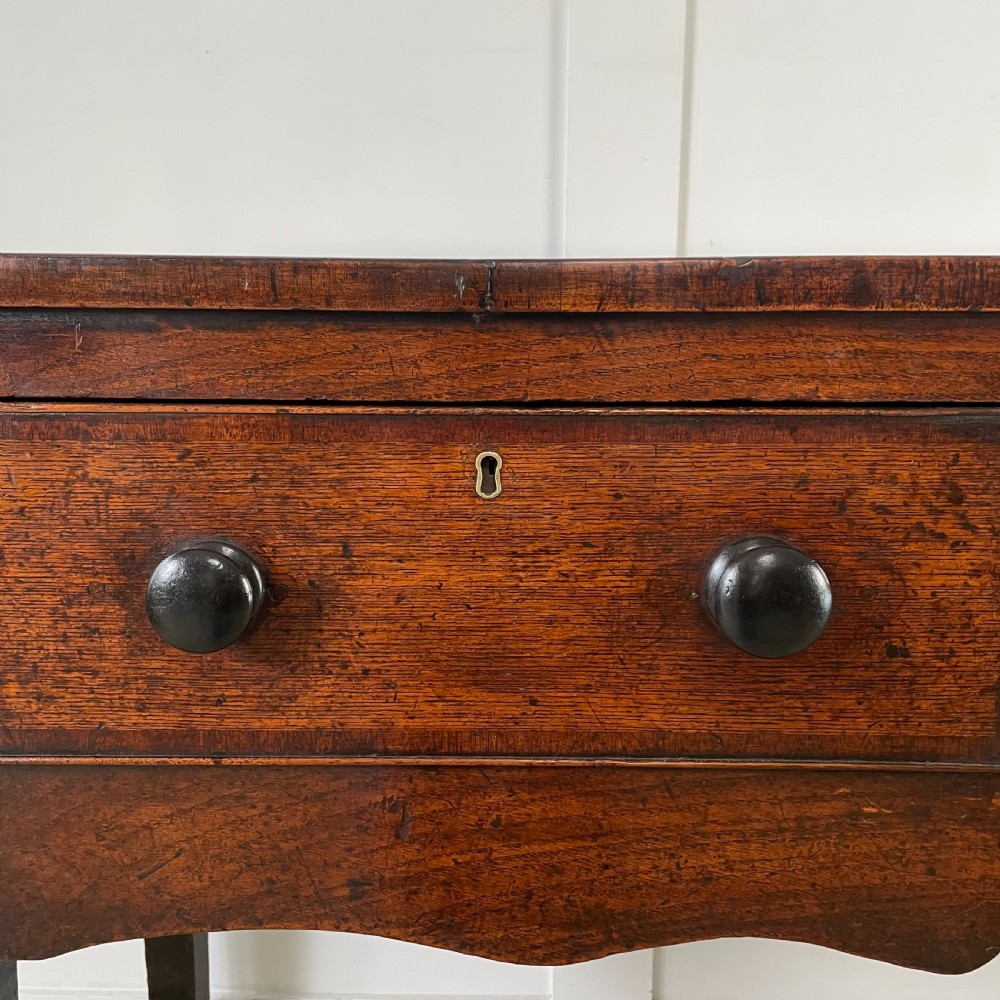 18th C. Oak Dresser Base View III