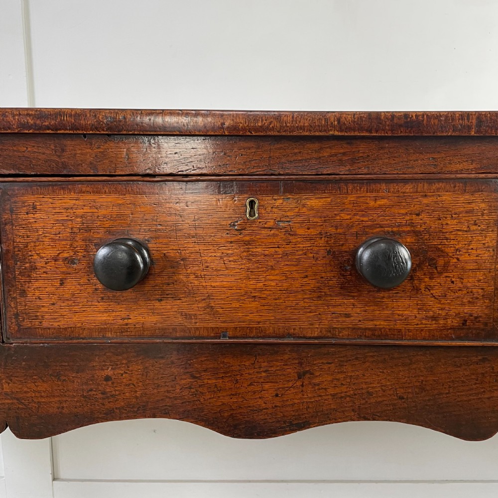 18th C. Oak Dresser Base View IV