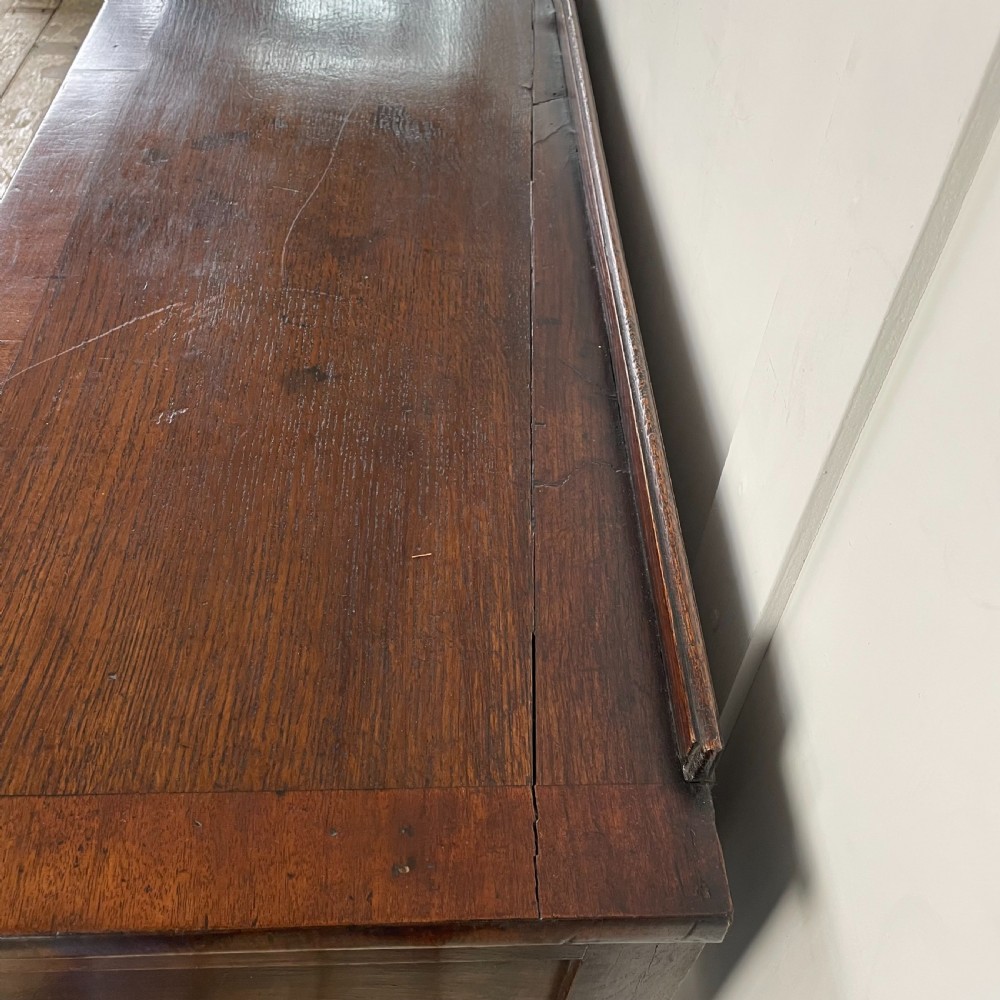 18th C. Oak Dresser Base View X