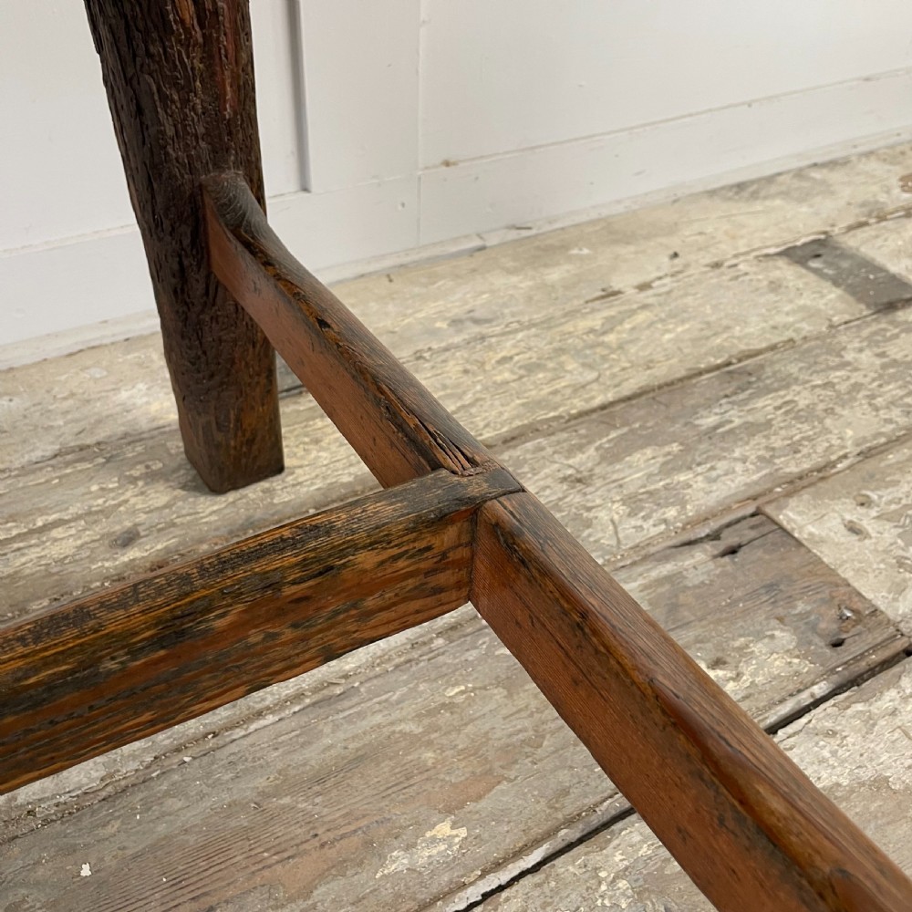 18th C. Elm Tavern Table View IV