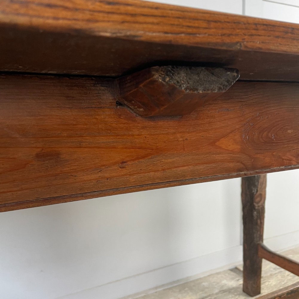 18th C. Elm Tavern Table View V