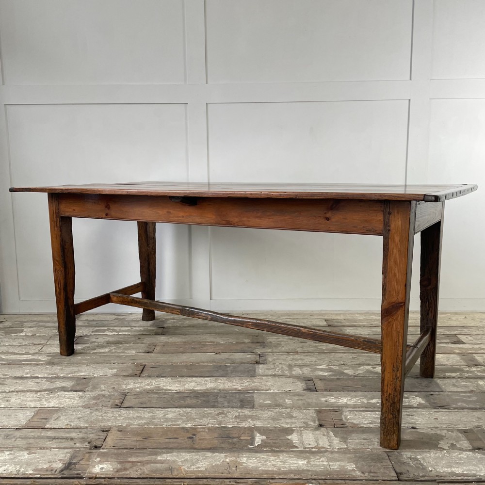 18th C. Elm Tavern Table View IX