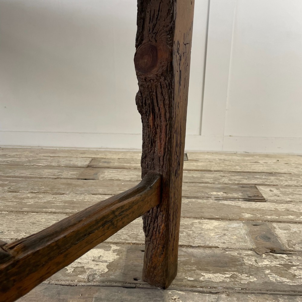 18th C. Elm Tavern Table View X