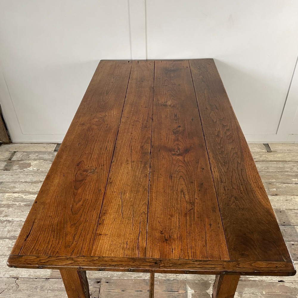 18th C. Elm Tavern Table View XII