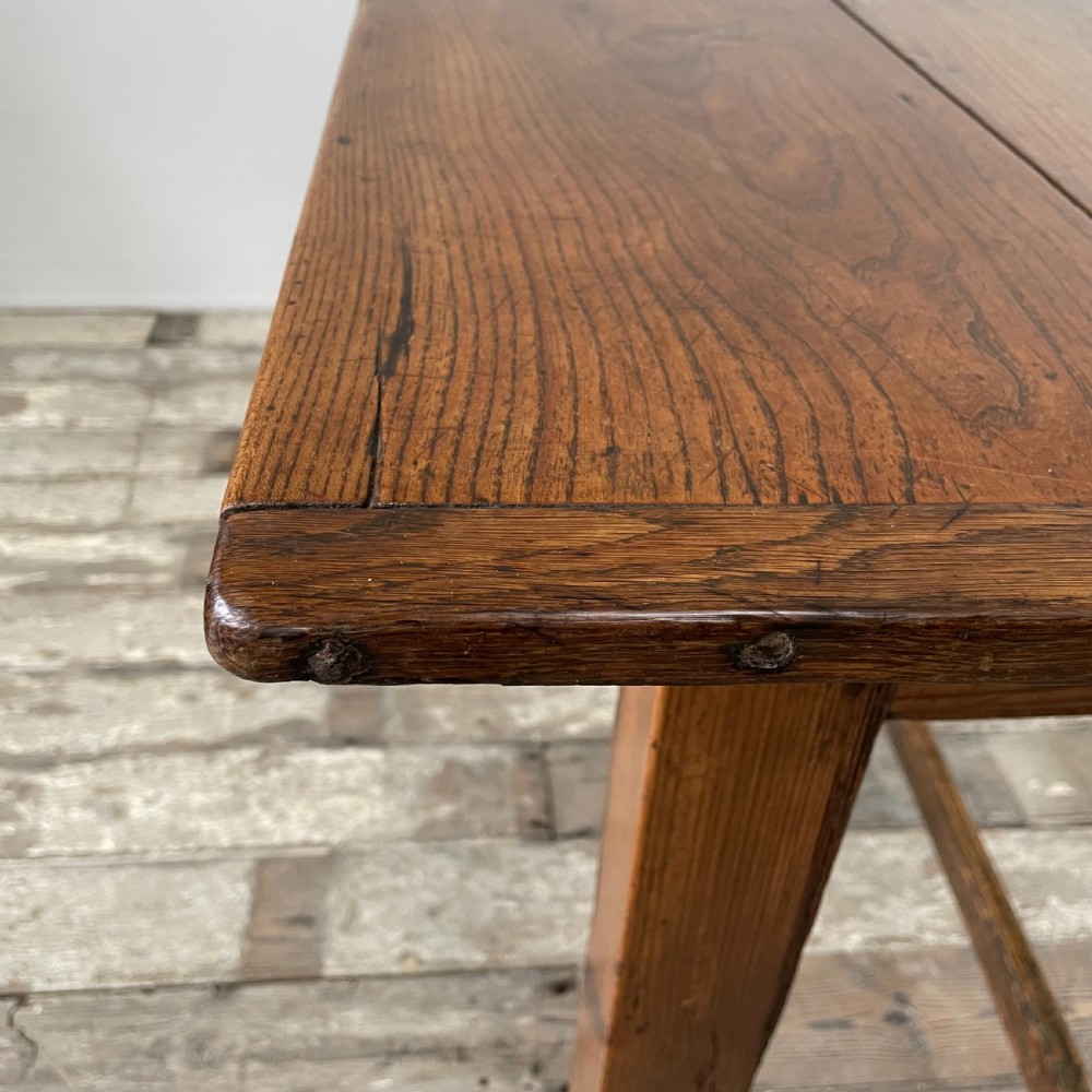 18th C. Elm Tavern Table View XIII