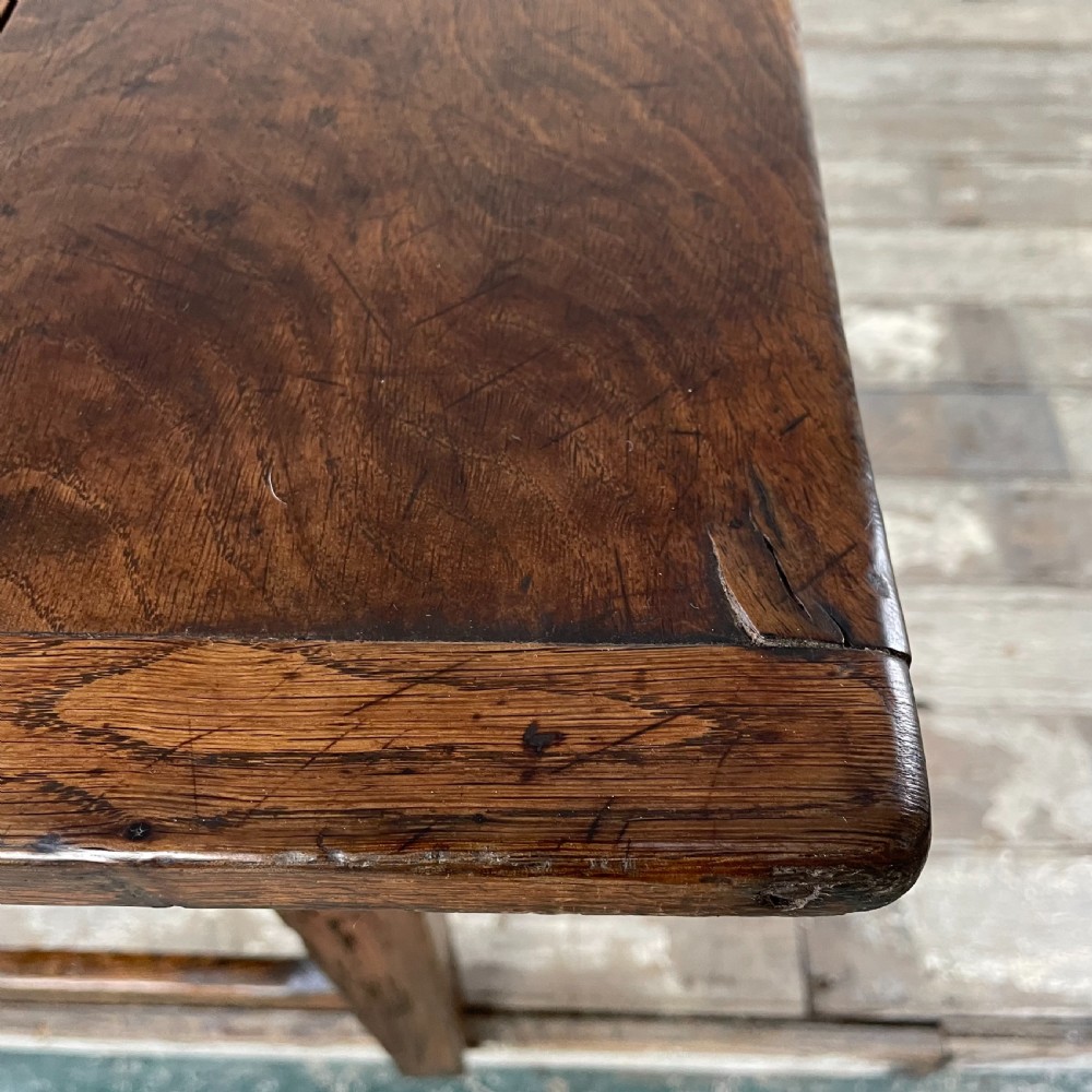 18th C. Elm Tavern Table View XIV