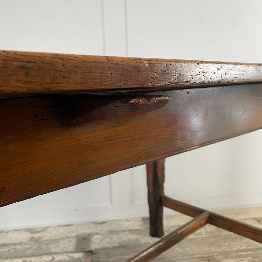 18th C. Elm Tavern Table View XVI