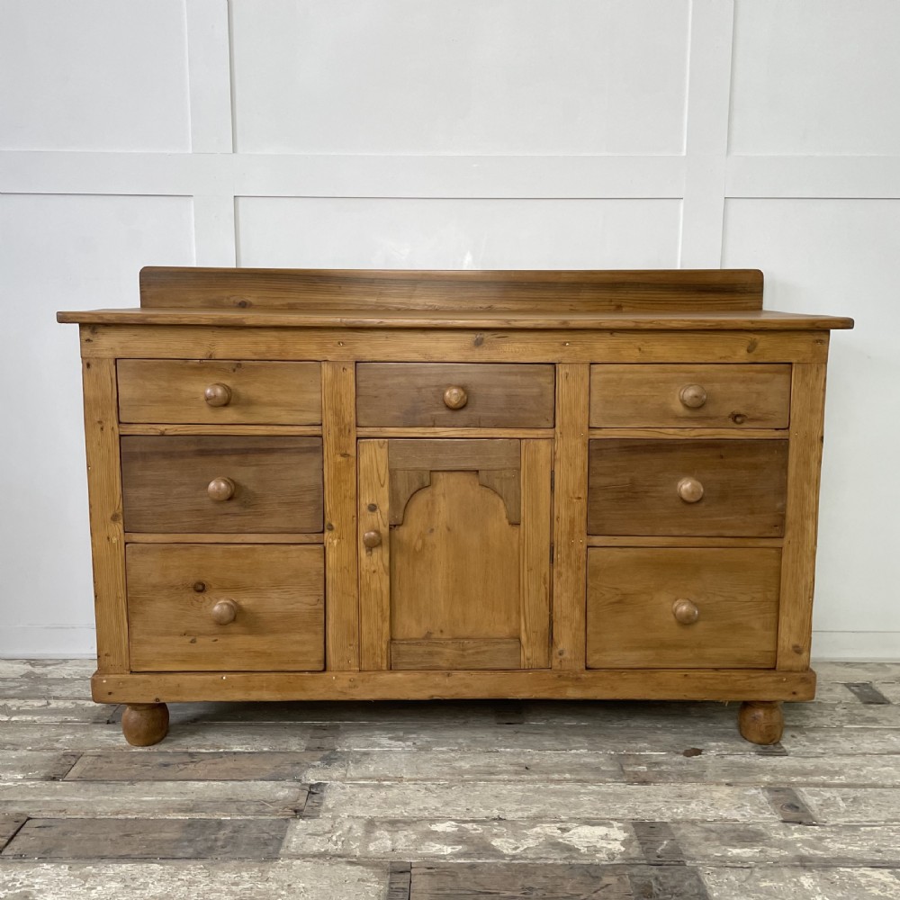 Victorian Pine Kitchen Sideboard
