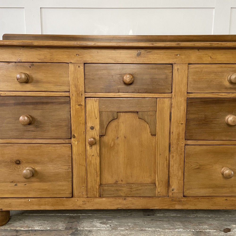 Victorian Pine Kitchen Sideboard View V