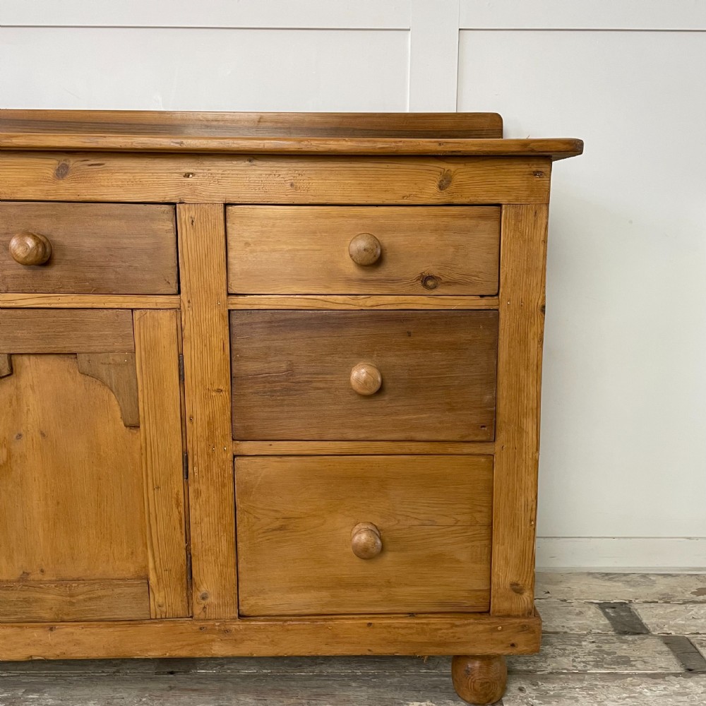 Victorian Pine Kitchen Sideboard View VI