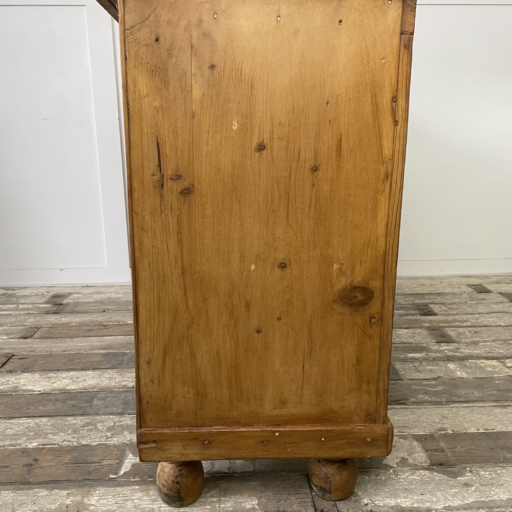 Victorian Pine Kitchen Sideboard View X