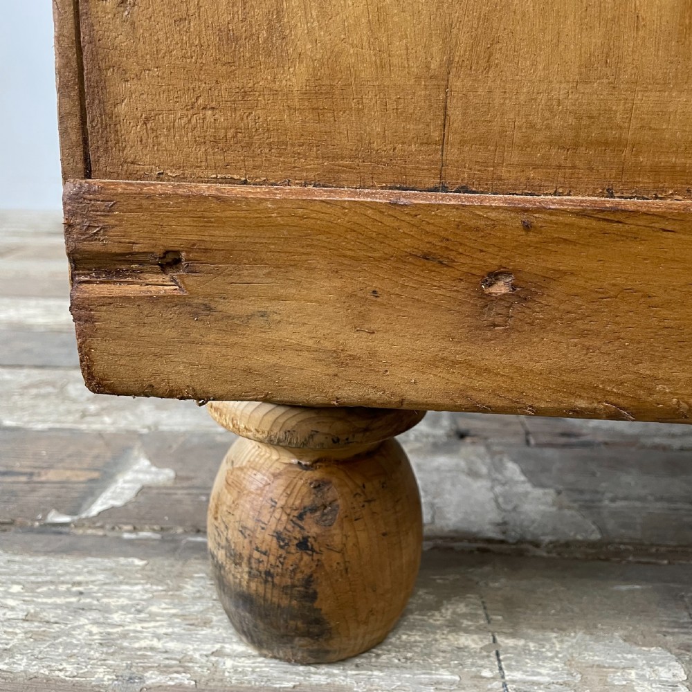 Victorian Pine Kitchen Sideboard View XI