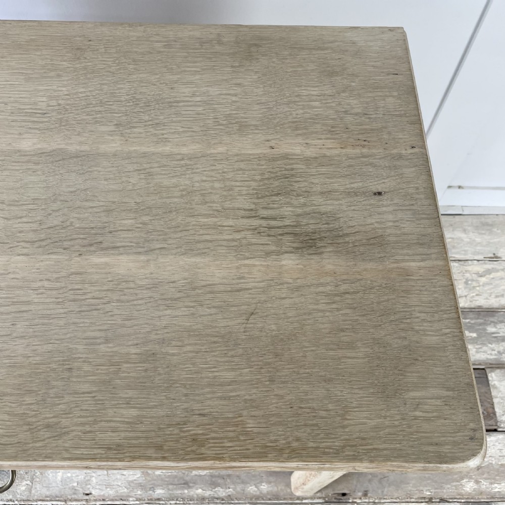 Victorian Bleached Oak Lowboy View IX