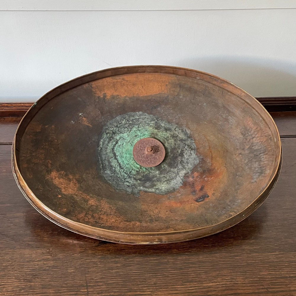 Large Victorian Copper Coal Bin View VII