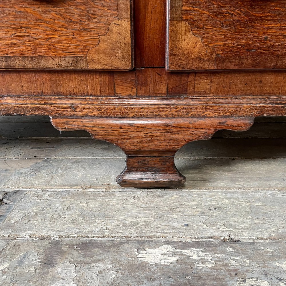 C.1820 Oak & Mahogany Mule Chest of Drawers View V