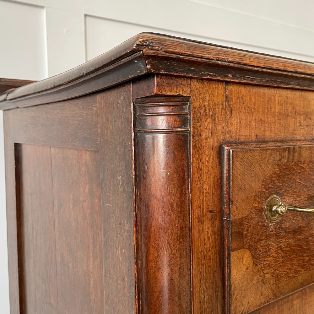 C.1820 Oak & Mahogany Mule Chest of Drawers View IX