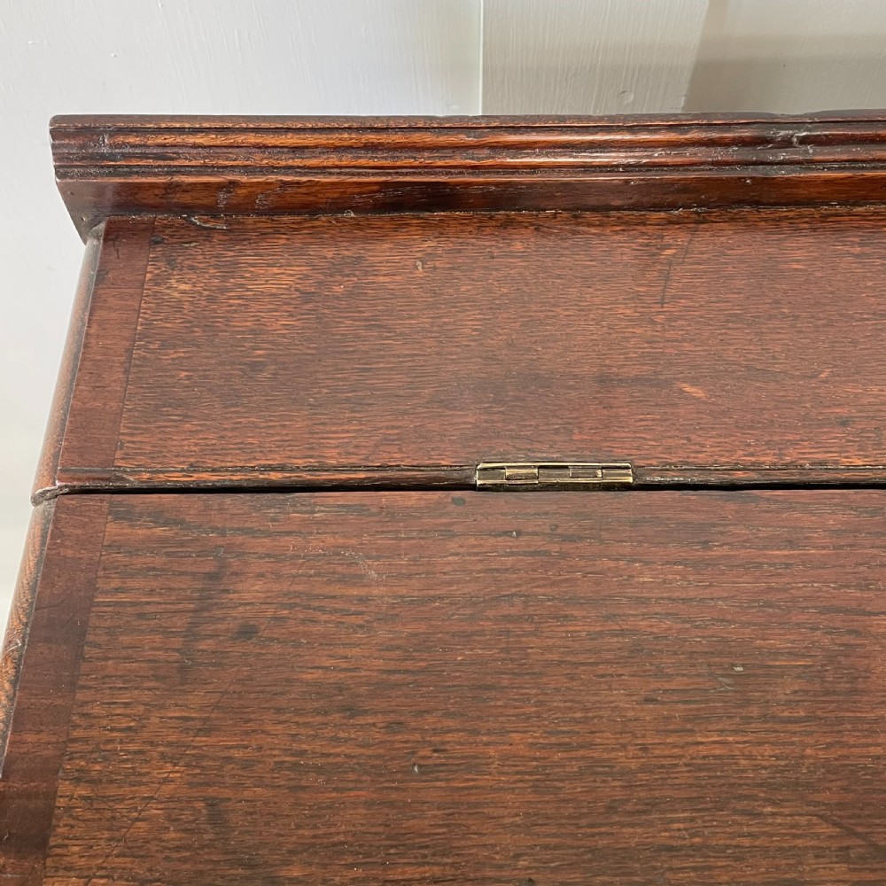 C.1820 Oak & Mahogany Mule Chest of Drawers View XIII