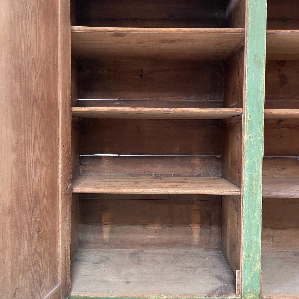 Georgian Painted Pine Housekeepers Cupboard View IV