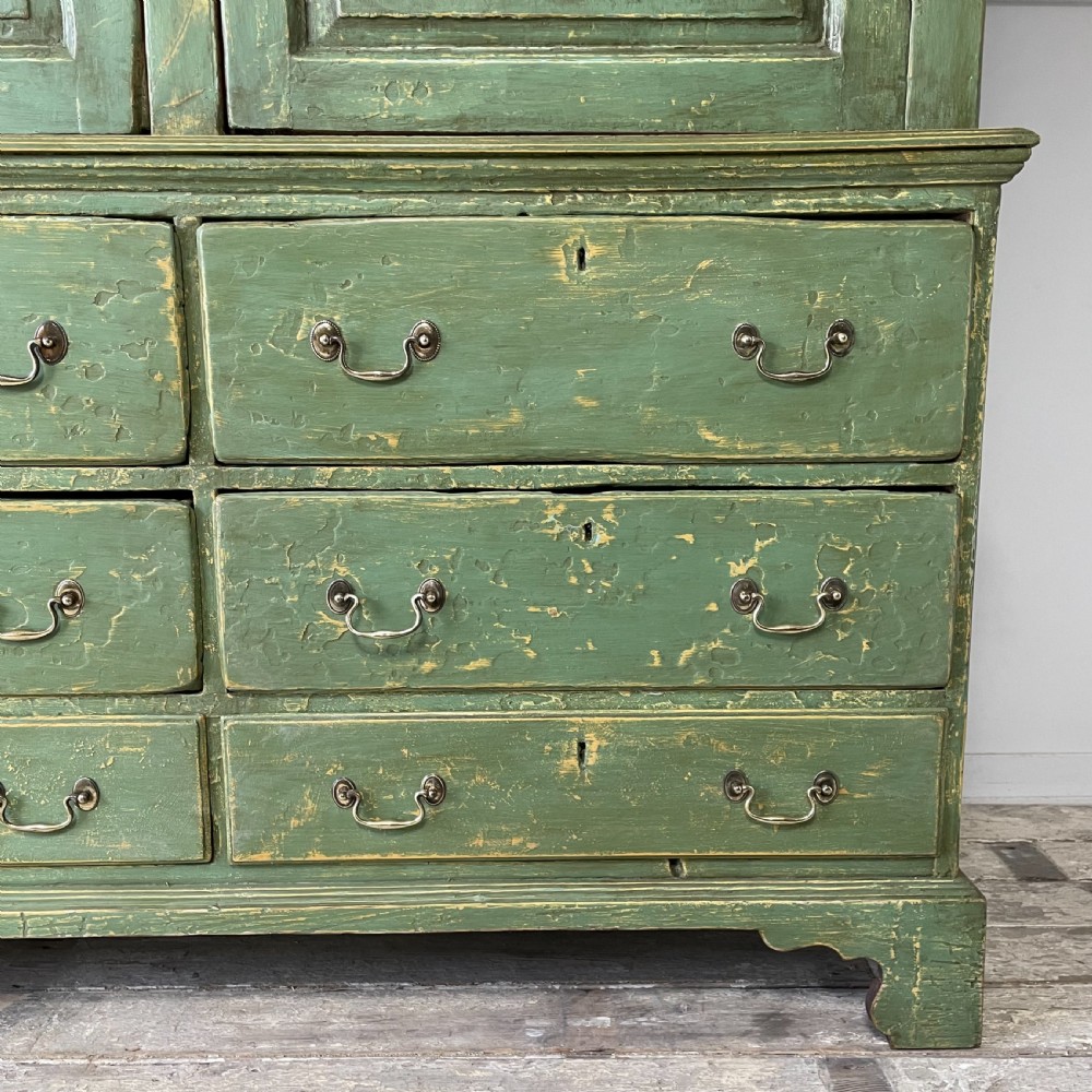 Georgian Painted Pine Housekeepers Cupboard View VII