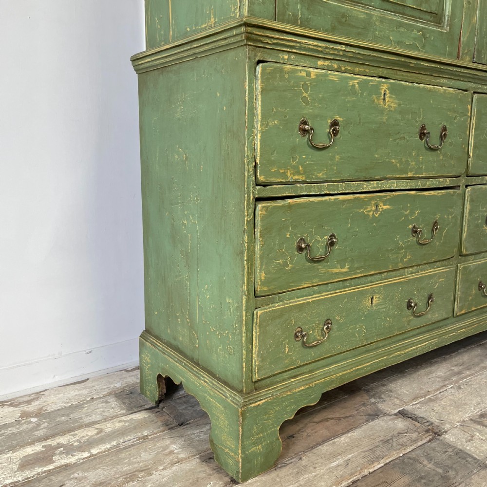 Georgian Painted Pine Housekeepers Cupboard View IX