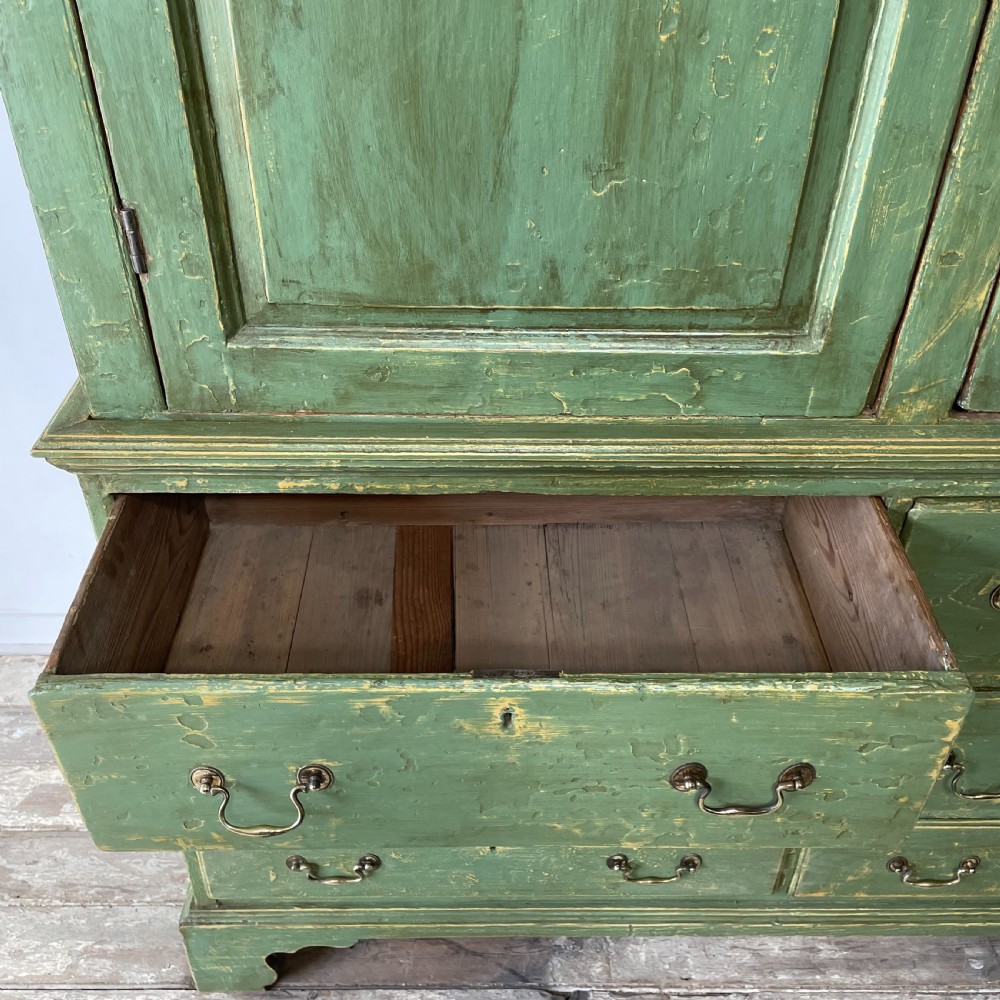 Georgian Painted Pine Housekeepers Cupboard View XIV