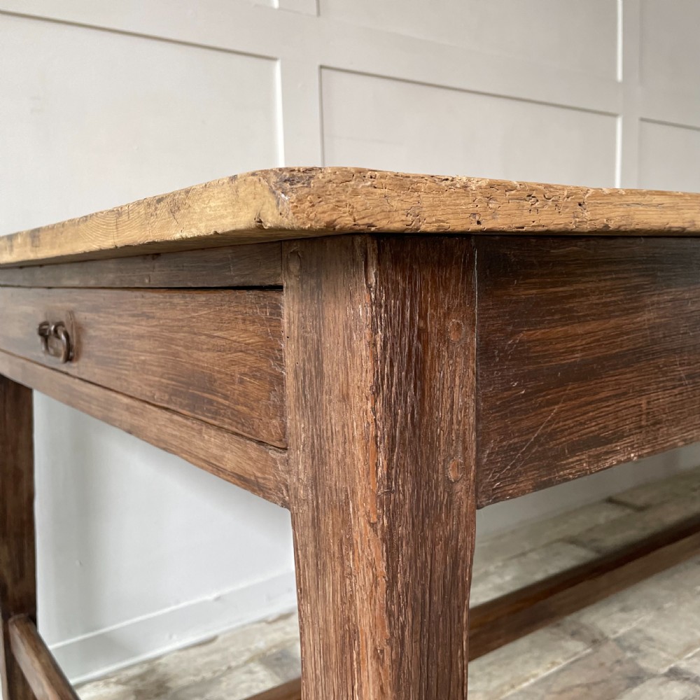 Victorian Pine Scrub Top Kitchen Table 8ft View IV