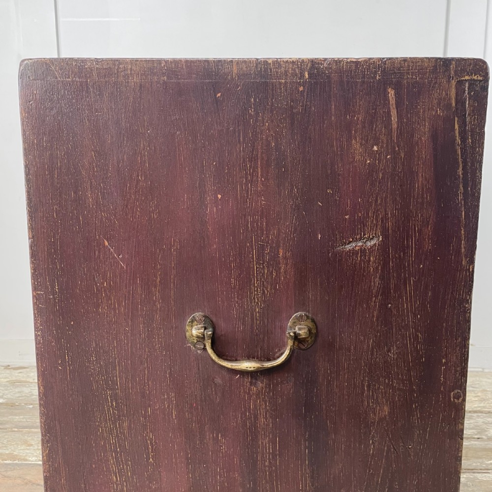 Early 19th C. Campaign Chest of Drawers View VIII