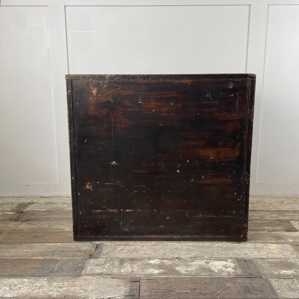Early 19th C. Campaign Chest of Drawers View IX