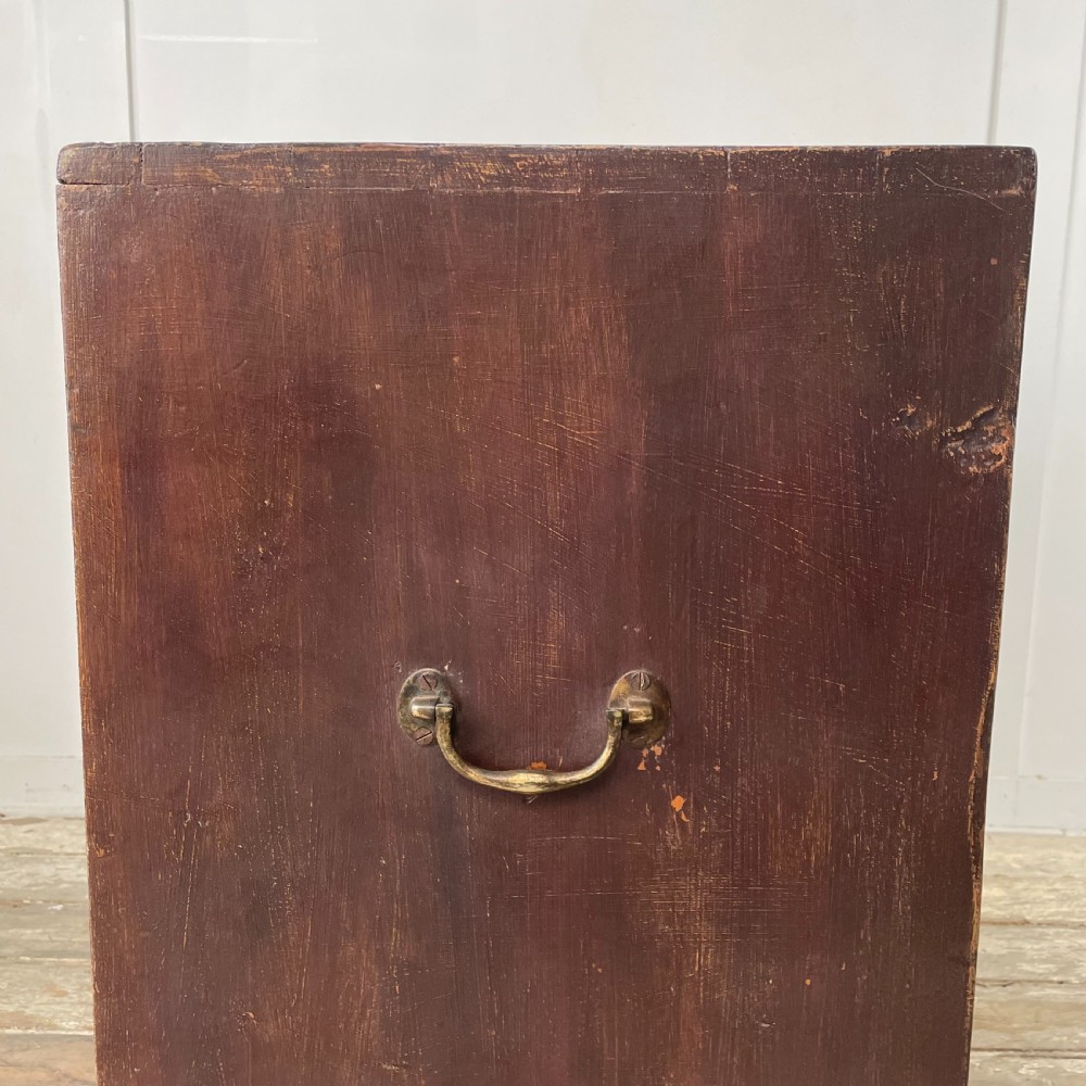 Early 19th C. Campaign Chest of Drawers View X