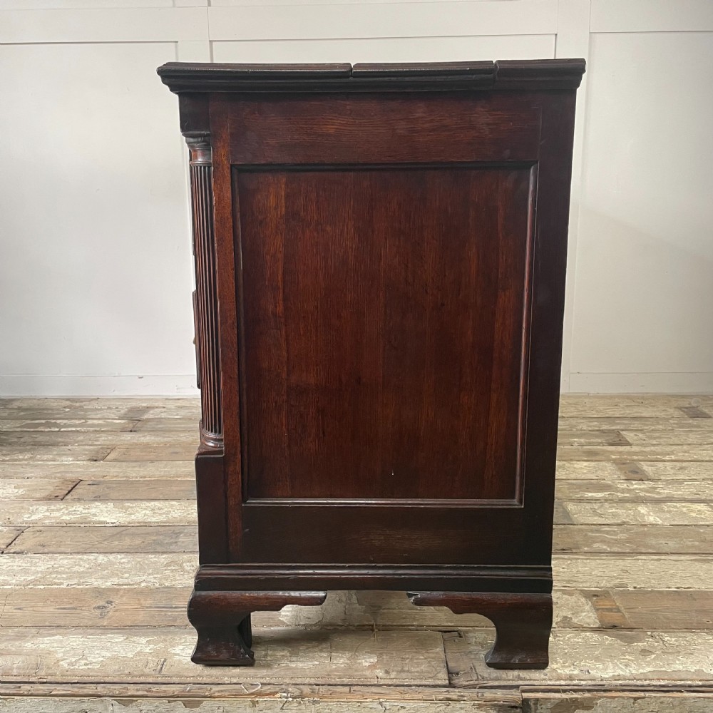 Early 19th C. Oak & Mahogany Mule Chest View XIII