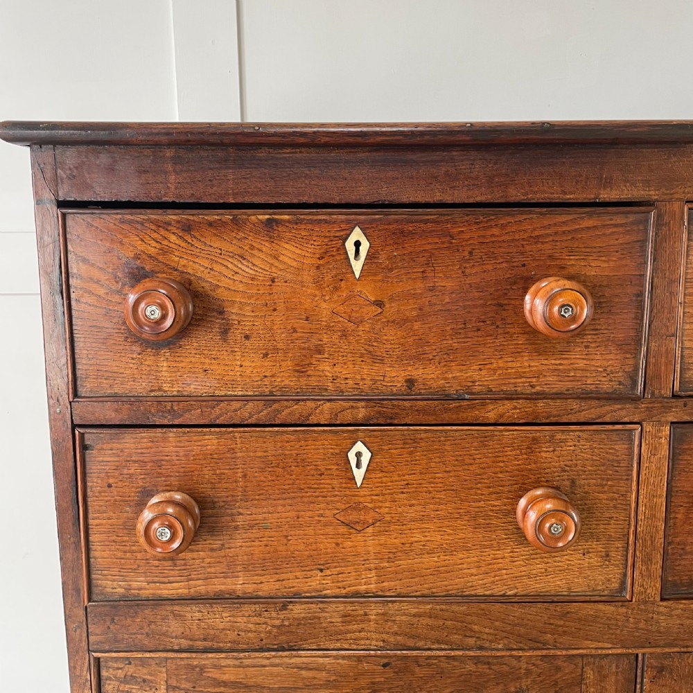 Early 19th C. Welsh Oak Food Cupboard View V