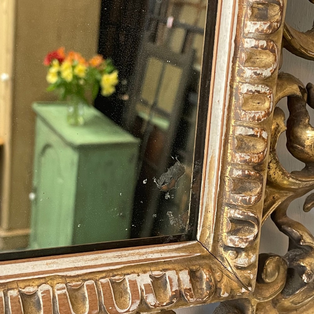 19th C. Florentine Gilt Wall Mirror View VII