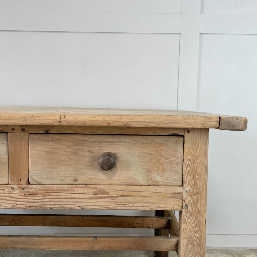 Early 19th C. Pine Dairy Prep Table View II