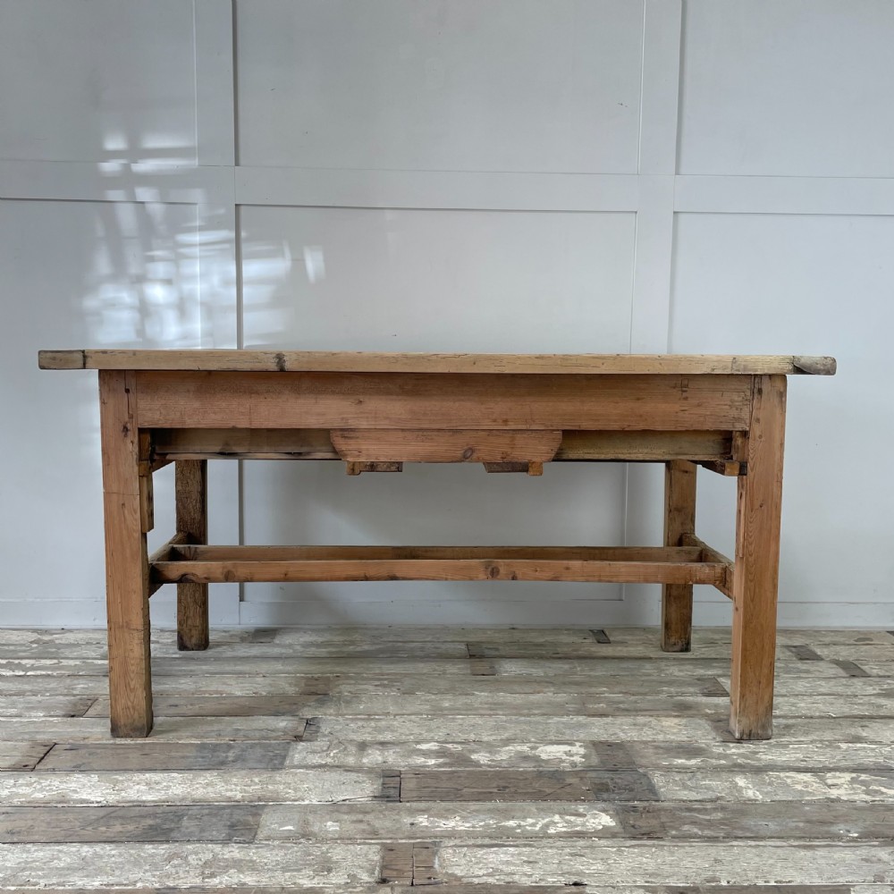 Early 19th C. Pine Dairy Prep Table View VI