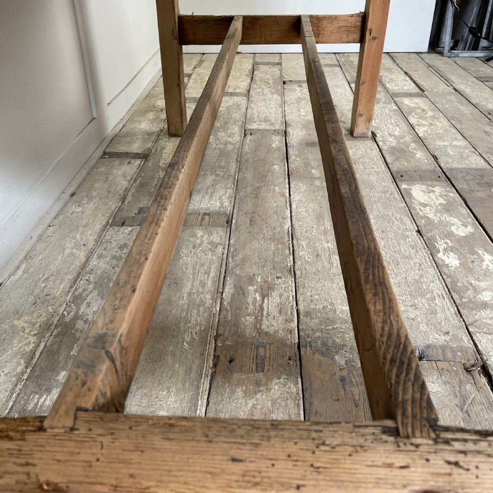 Early 19th C. Pine Dairy Prep Table View VII