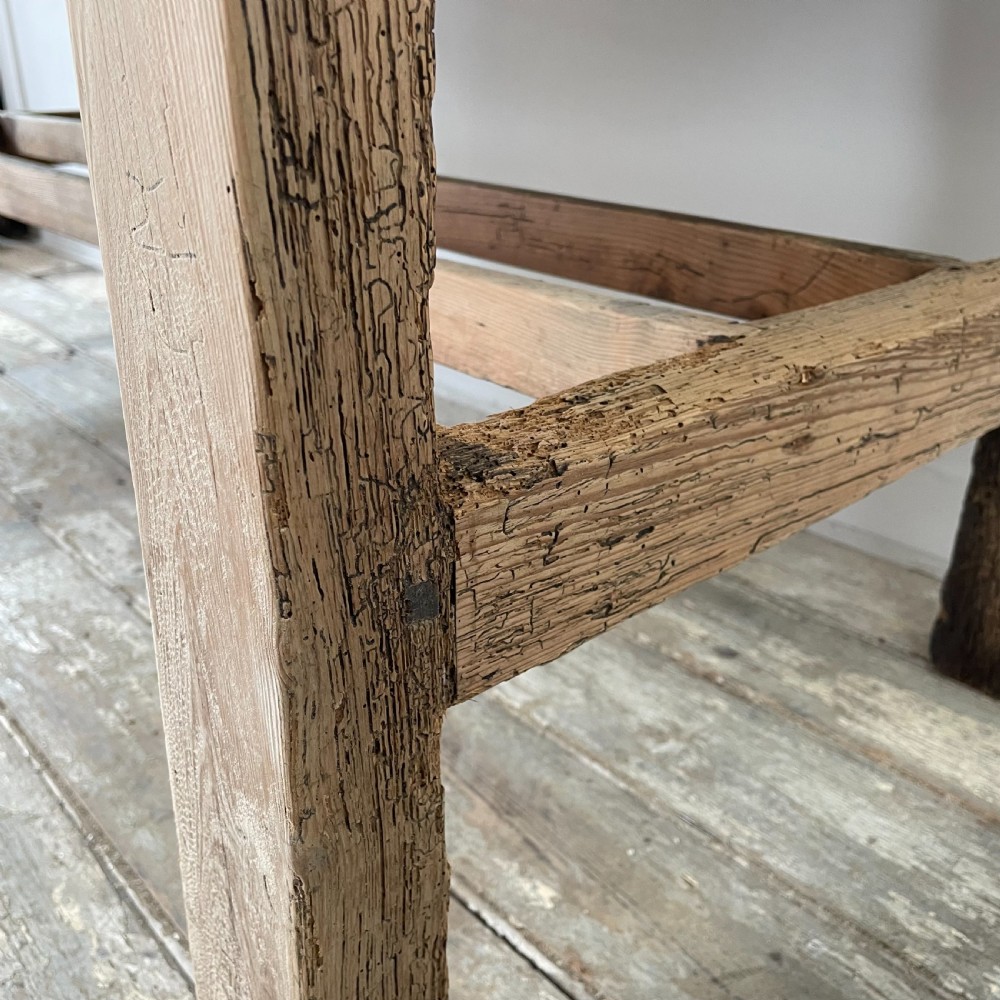 Early 19th C. Pine Dairy Prep Table View XII