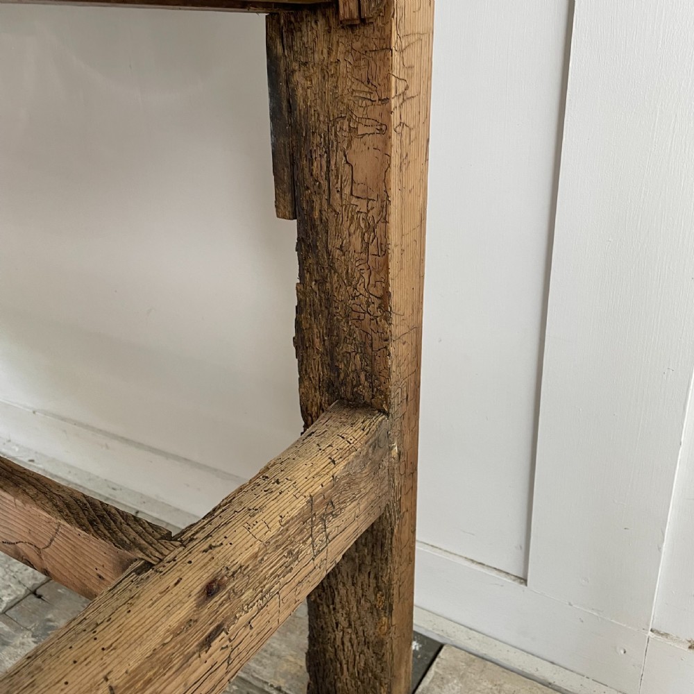 Early 19th C. Pine Dairy Prep Table View XIII