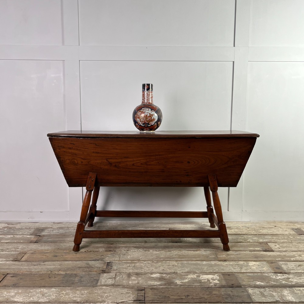 18th C. Elm Dough Bin View II