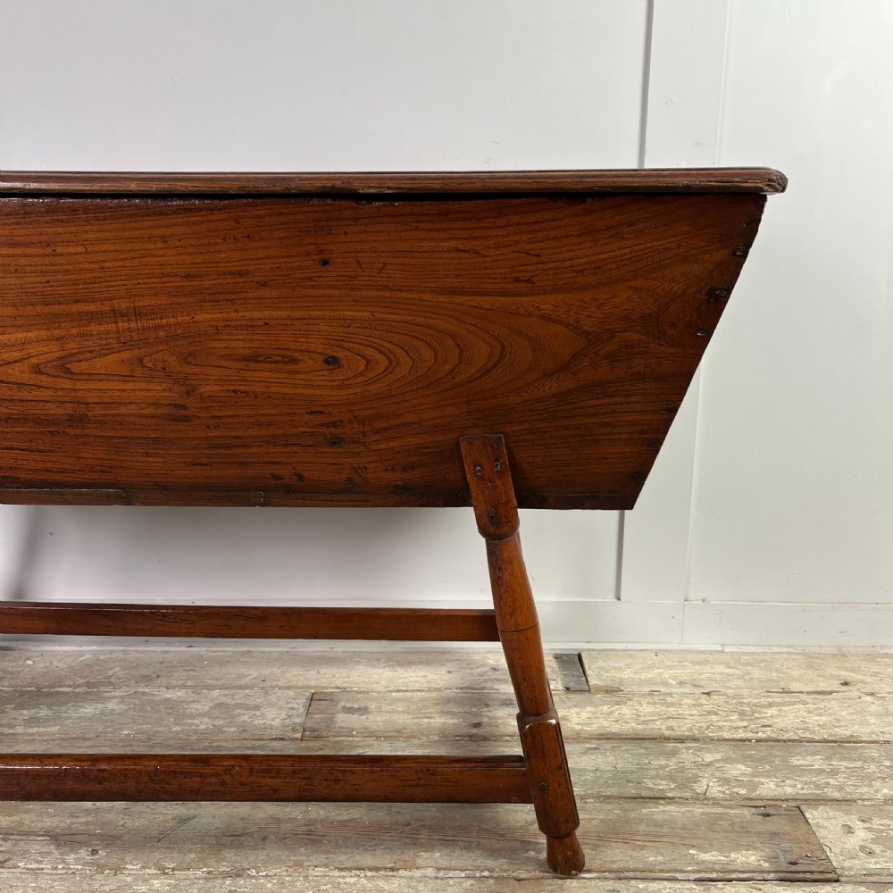 18th C. Elm Dough Bin View IV