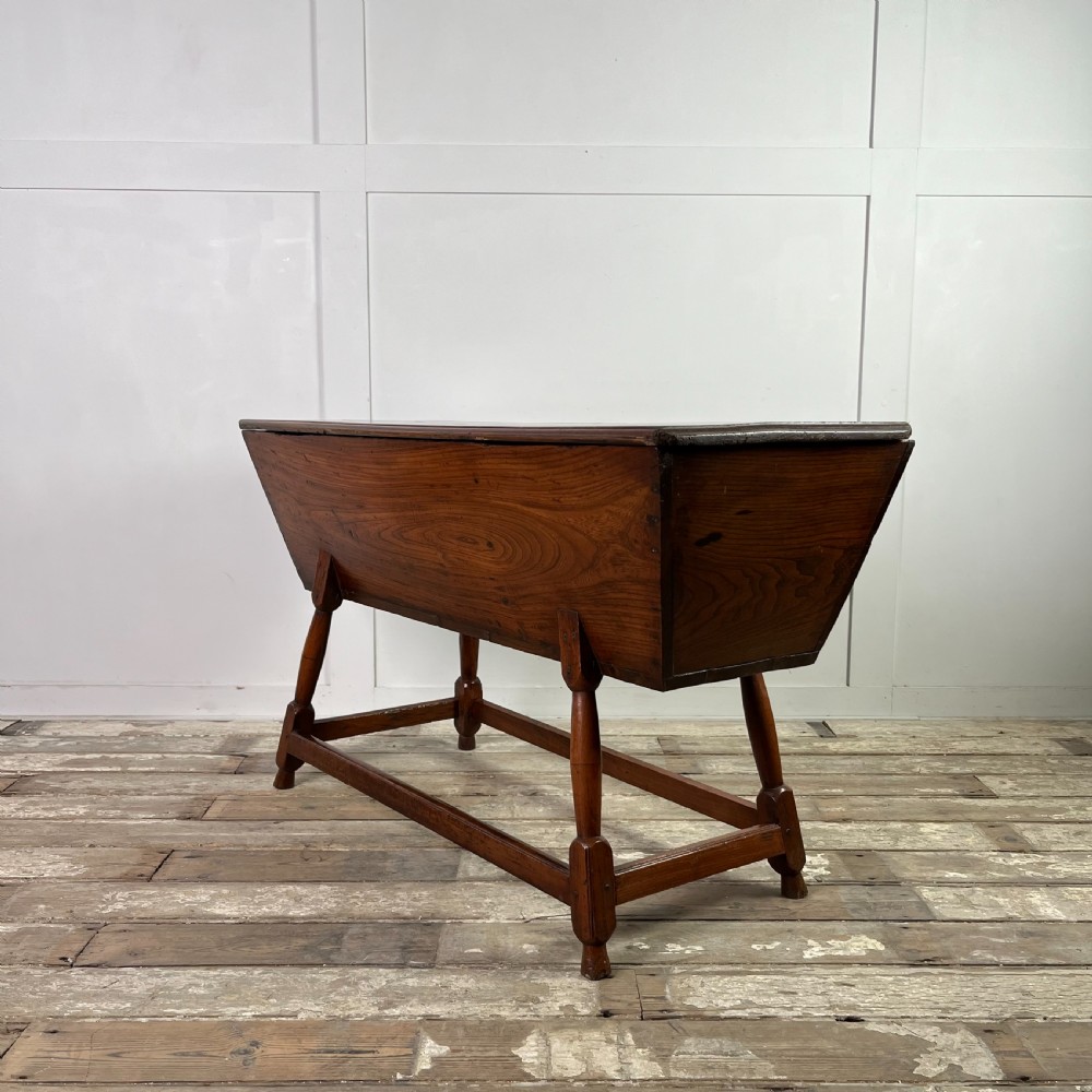 18th C. Elm Dough Bin View V
